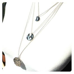 Chloe + Isabel Silver Layered Necklace